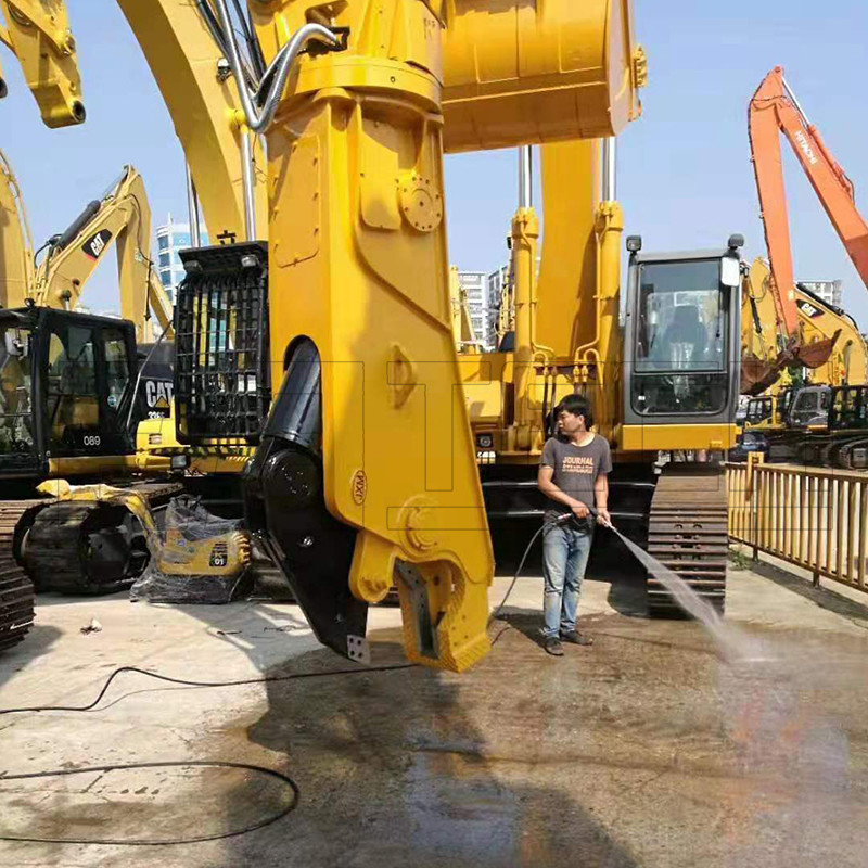 Hydraulic Pulverizer Excavator Demolition Shear Work Efficiency Improved by 15%